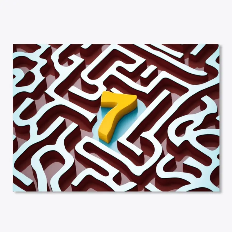 T7 Maze Sticker